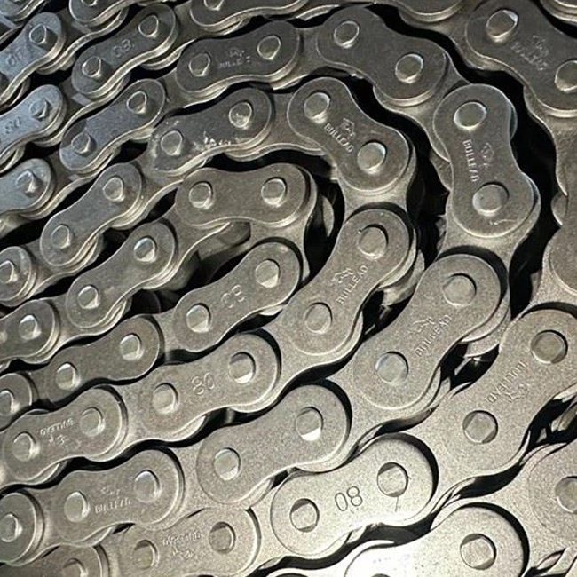 China Carbon Steel Bushed Roller Chain with Low Price