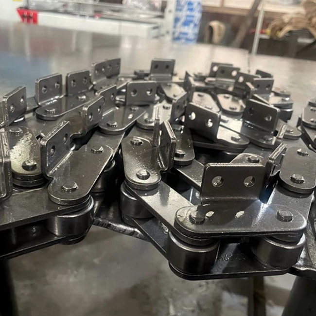 China Carbon Steel Bushed Roller Chain with Low Price