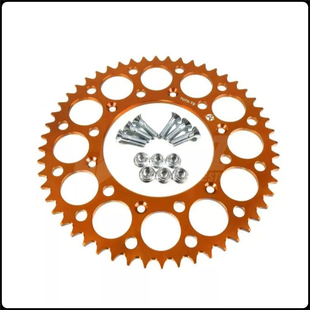 INDONESIA MARKET MOTORCYCLE SPROCKET WIN100-41T BELAKANG 530 - 34T, 35T, 36 Belakang KTM Husqvarna 42T 45T 48T 50T 52T Yamaha WR 155 YZF 125 250 50T